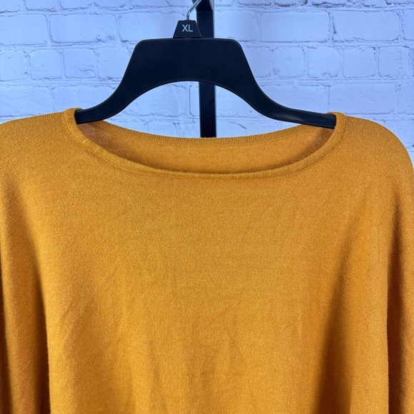 PULI Women's Pullover Cashmere Feel Viscose Shawl Loose Fitting Poncho One Size - Picture 2 of 6